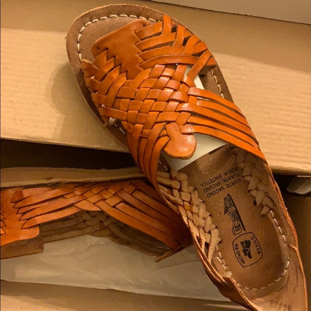 Authentic Made In Mexico Huaraches (Sandals)